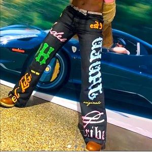 💚Jaded London Graffiti Jeans💚